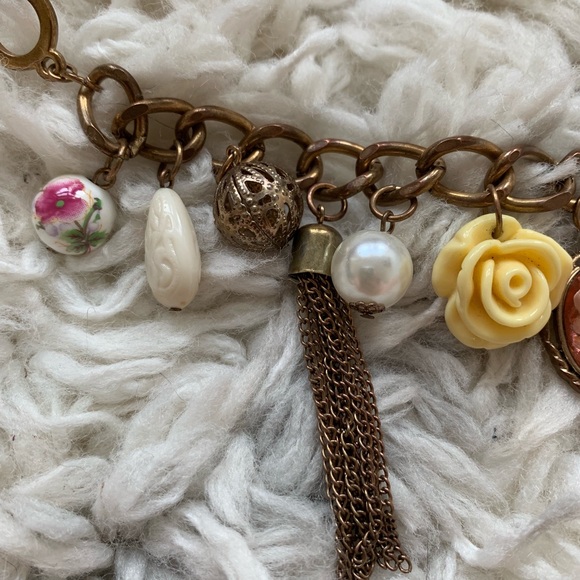 Vintage Inspired Bauble Charm Bracelet - Picture 8 of 8